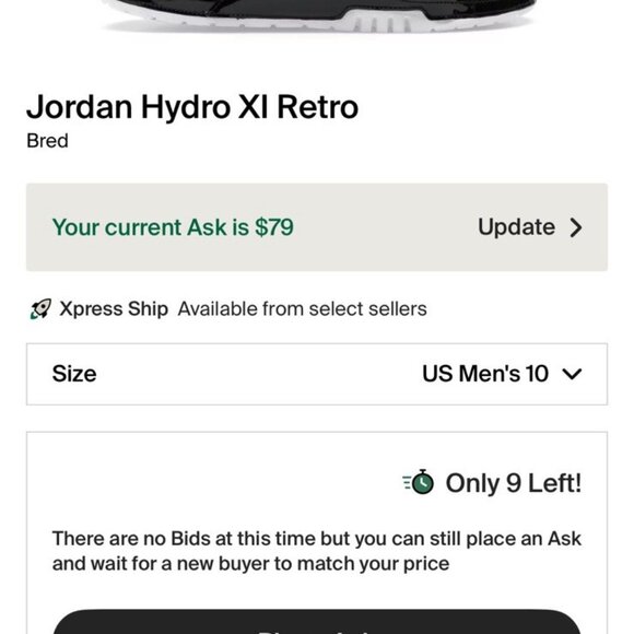 NEW Nike Jordan Hydro 5 Retro Slides Sandals Black/Gym Red FN2452-006 Size 8